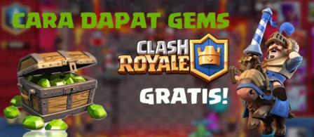 Gambar Screenshot Trik Clash Royale Cara Dapat Gems – Gold – Magical Chest Gratis Terbaru